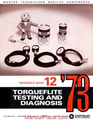 chrysler reference booklet torqueflite diagnosis page 1