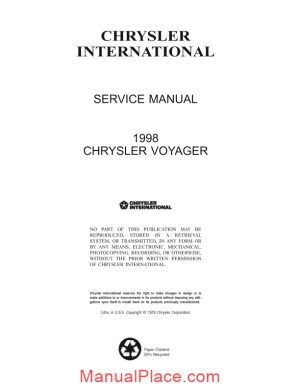 chrysler voyager service manual gs 1999 1996 page 1