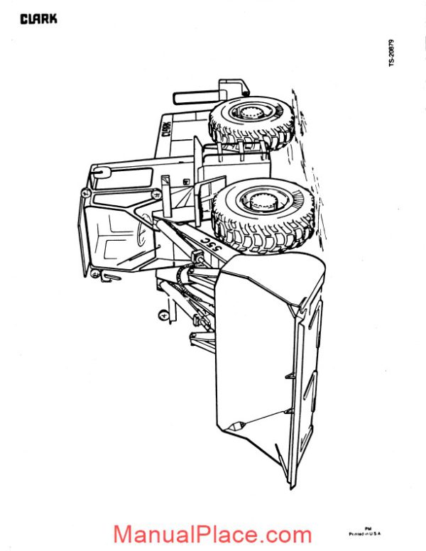 clark 55c parts manual page 2