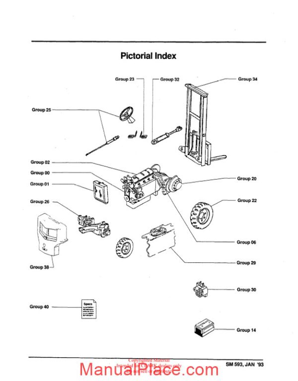 clark sm 606 service manual page 3