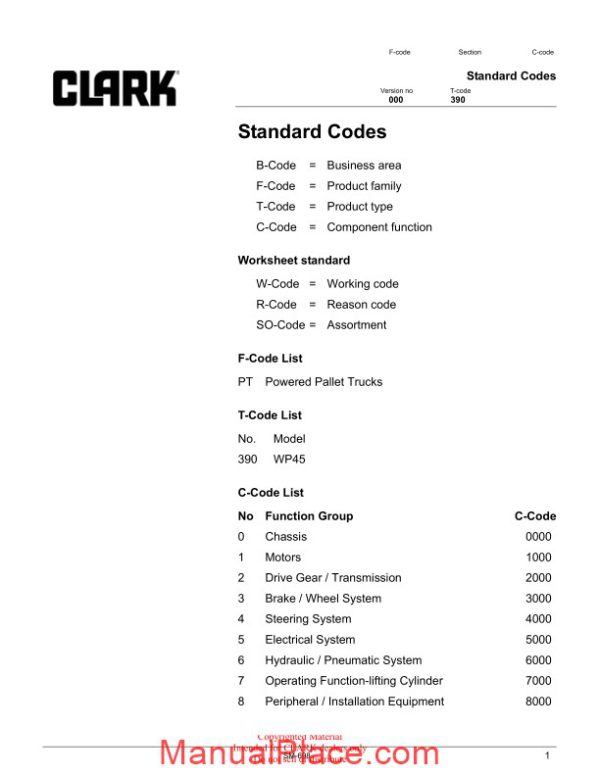 clark sm 698 service manual page 3