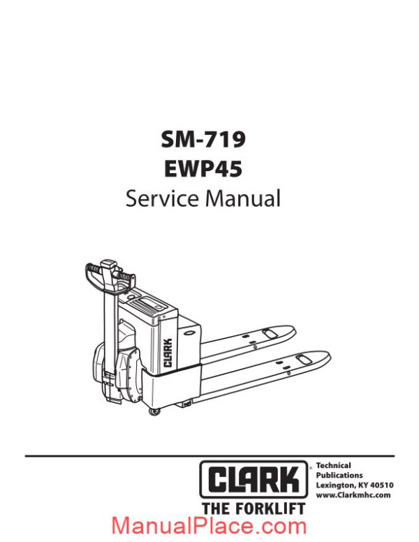 clark sm 719service manual page 1