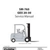 clark sm 765 service manual page 1