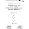 condor scissors lift v2033xl sn 97051 parts book page 1