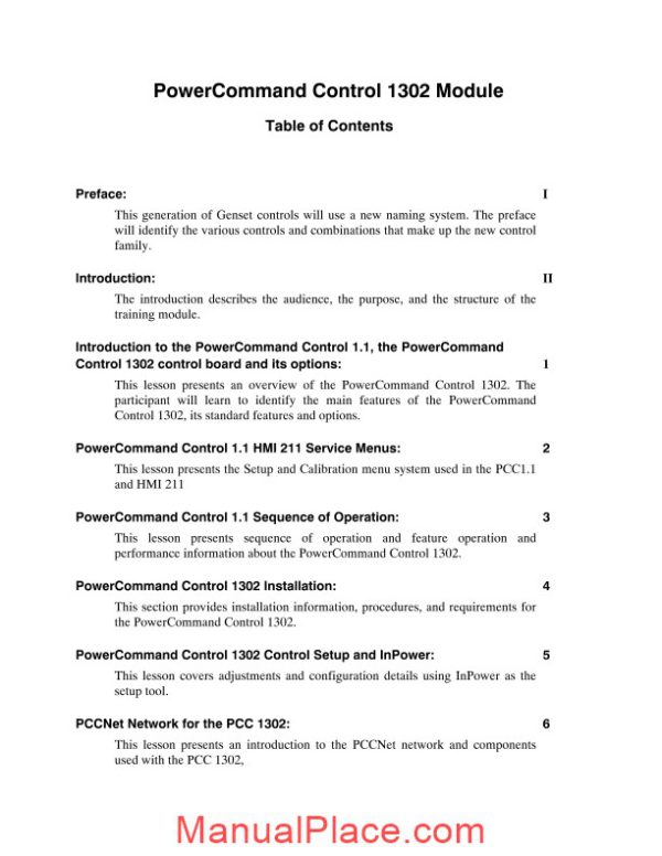 cummins 1302 power command technial training page 3