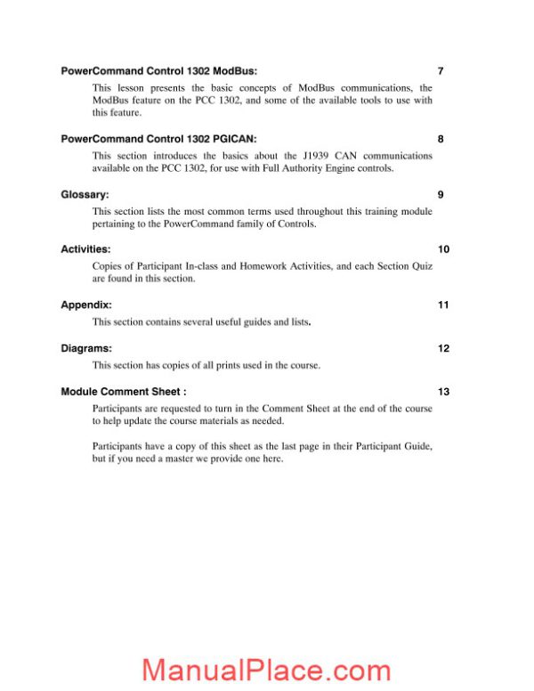 cummins 1302 power command technial training page 4