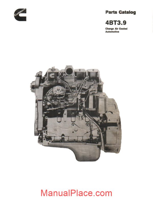 cummins 4bt parts catalog page 1