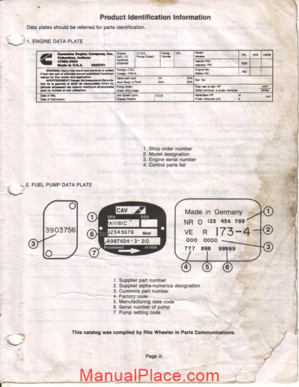 cummins 4bt parts catalog page 3