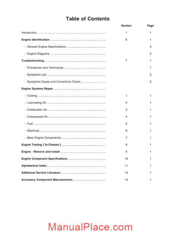 cummins big cam iii big cam iv troubleshooting repair page 3