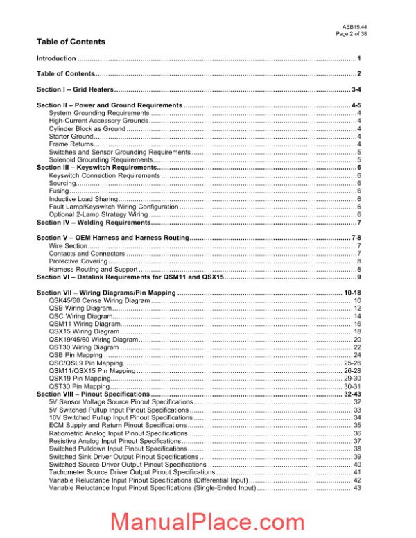 cummins diagramas electricos de motores page 2