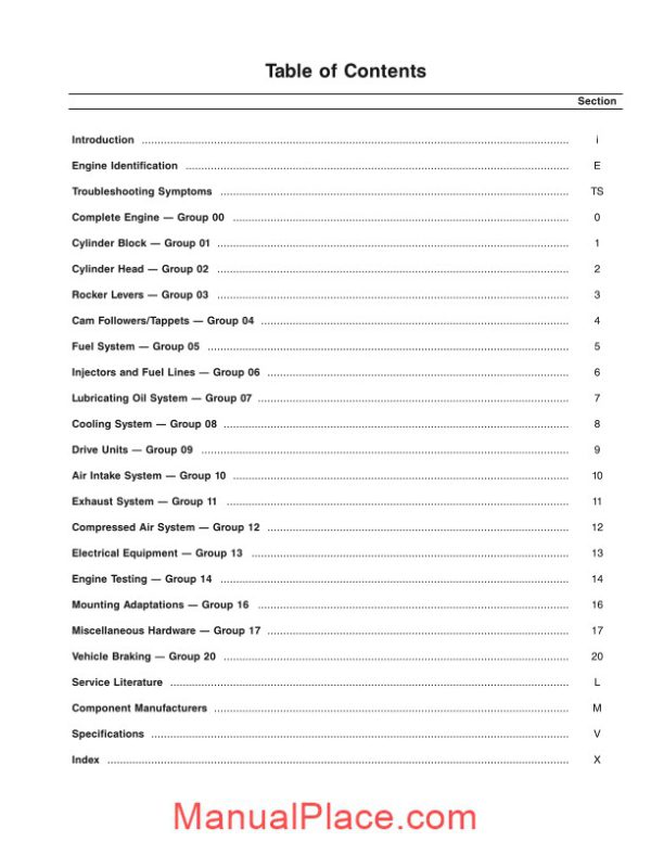 cummins diessel engine m11 troubleshooting and repair manual page 3