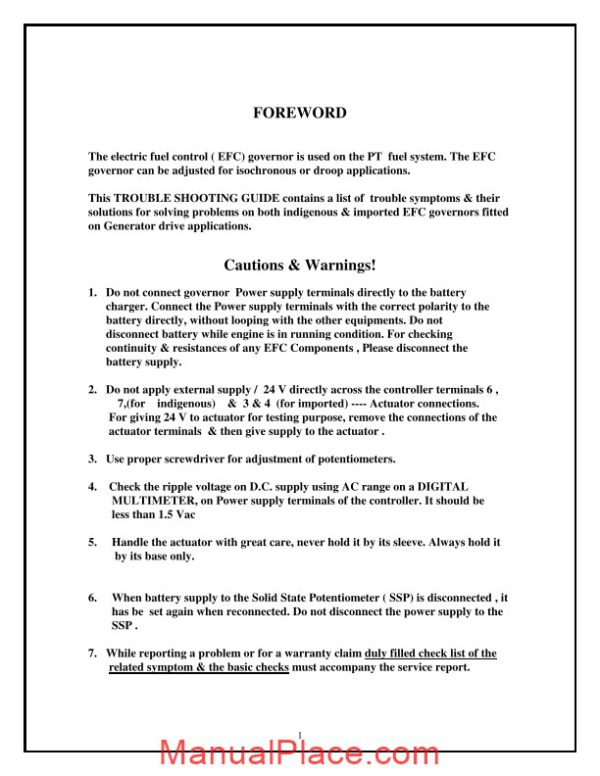 cummins efc troubleshooting guide 2 page 2