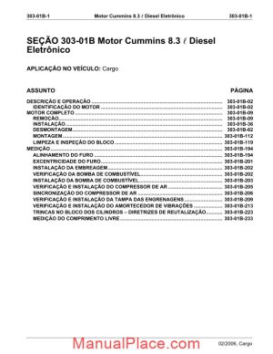 cummins engine 8 3l service manuals page 1