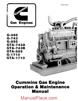 cummins gas engines manual page 1