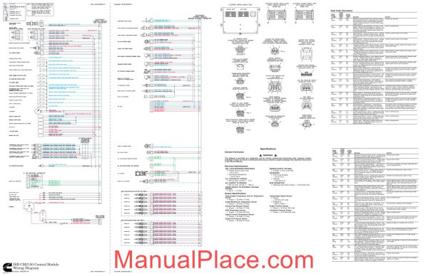 cummins isb cm2150 control module wiring diagram page 1