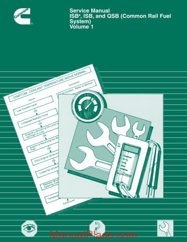 cummins isbe isb and qsb volume 1 service manual page 1