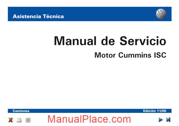 cummins isc engine workshop manual page 1