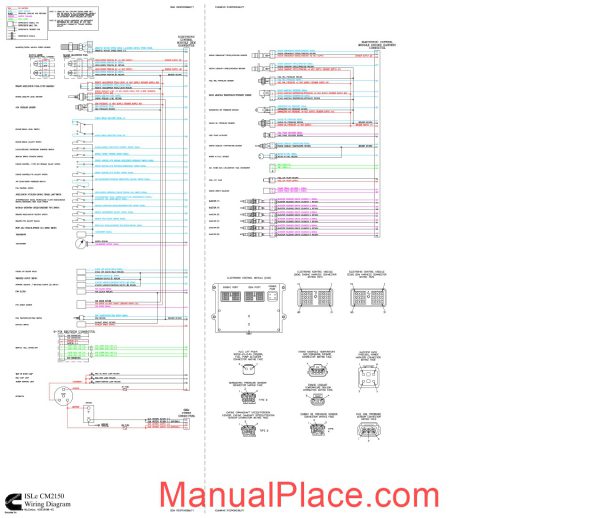 cummins isle cm2150 wiring diagram page 1