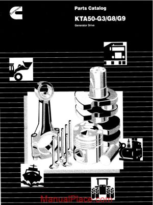 cummins kta50 g3 g8 g9 parts catalog page 1