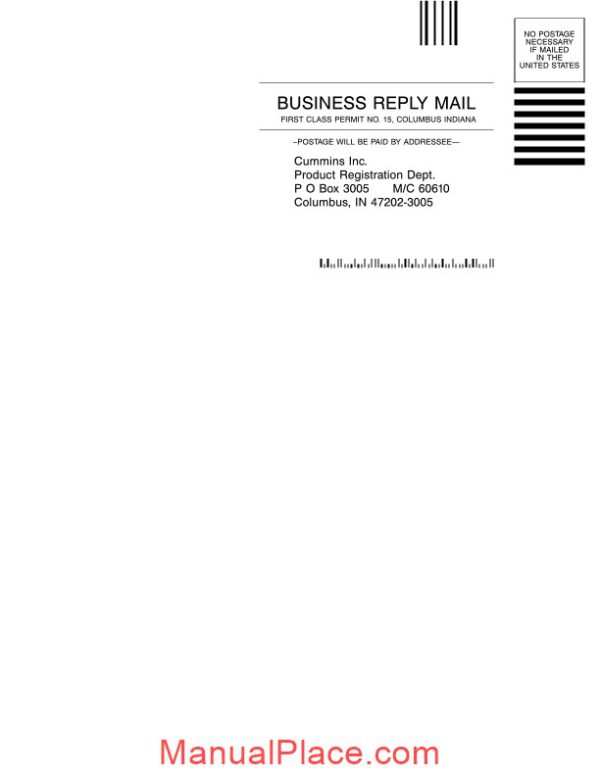 cummins operation and maintenance manual isb cm2150 page 2