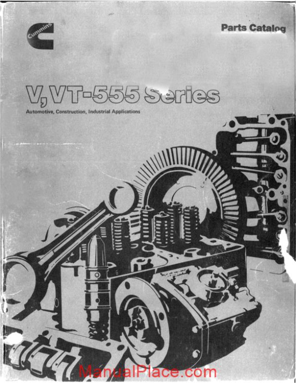 cummins v555 series parts catalog page 1