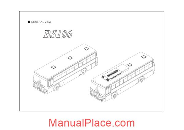 daewoo bs106 chassis parts catalogue page 3