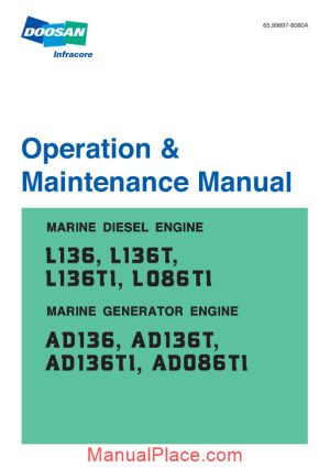 daewoo l136 operationing manual page 1