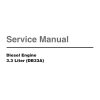 daewoo lift trucks diesel engine 3 3 l db33a service manual page 1