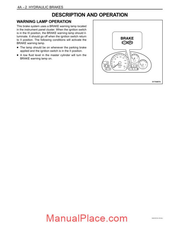 daewoo matiz 2000 2013 hydraulic brakes page 2