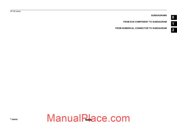 daf 105 electrical wiring diagram page 3