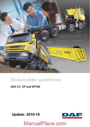 daf bodybuilders guidelines lf cf xf105 page 1