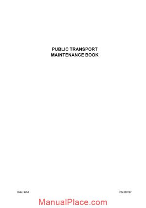 daf bus maintenance manual sb220 sbg220 sb225 mb230 page 1