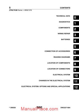 daf cf65 cf75 cf85 from chassis 0e621376 z electrical wiring diagram page 1