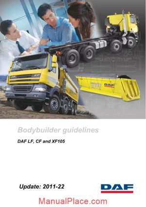 daf lf cf and xf105 bodybuilder guidelines 13d17316 page 1