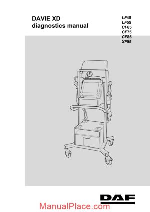 daf lf45 lf55 cf65 cf75 cf85 xf95 davie diagnostics manual page 1