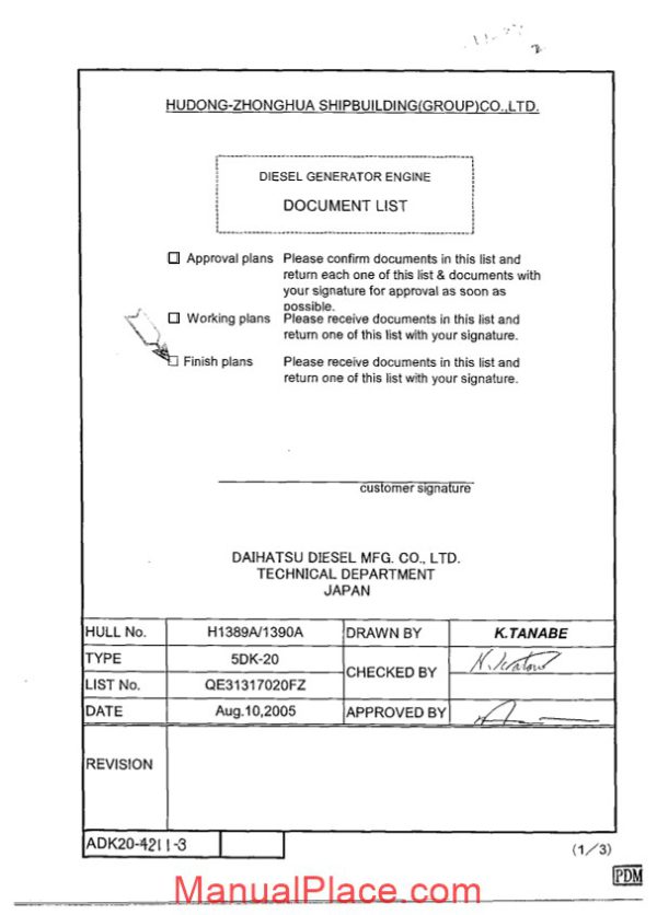 daihatsu 5dk 20 m 33 diesel generator engine manual page 2