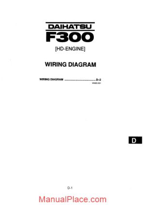 daihatsu f300 wiring diagram page 1