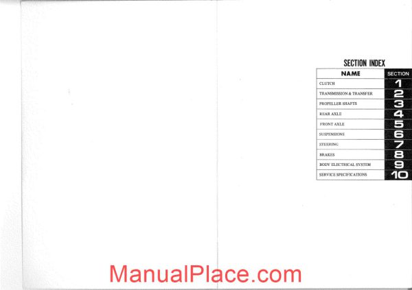 daihatsu f50 workshop manual page 2