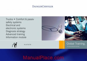 daimler chrysler diagnostic strategy advanced training information module page 1