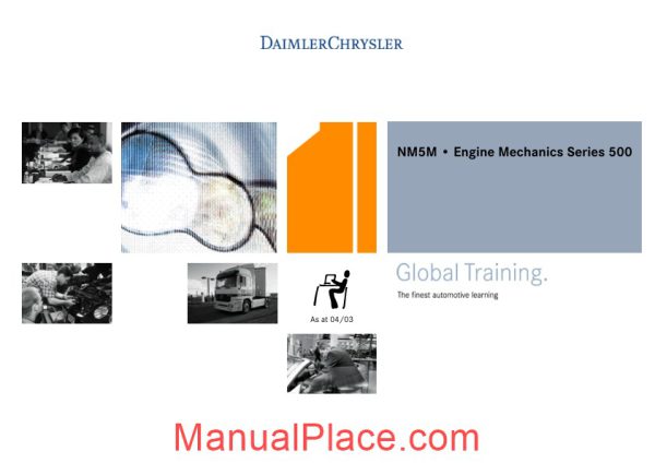 daimler chrysler nm5m engine mechanics series 500 page 1