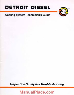 detroit diesel cooling system technicians guide page 1