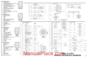 detroit diesel ddec vi cpc vehicle interface harness schematic page 1