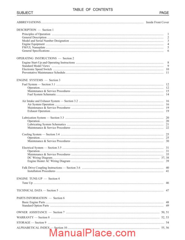 detroit diesel engines manual page 3