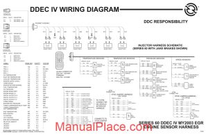 detroit diesel series 60 ddec iv wiring diagram page 1