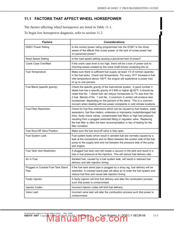 detroit diesel series 60 ddec v troubleshooting guide ch11 page 3