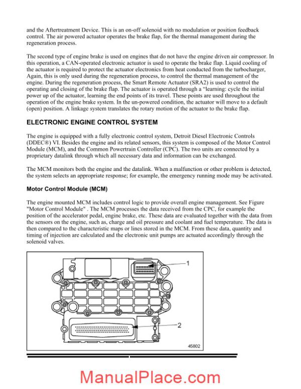 detroit epa07 mbe 900 service manual page 4