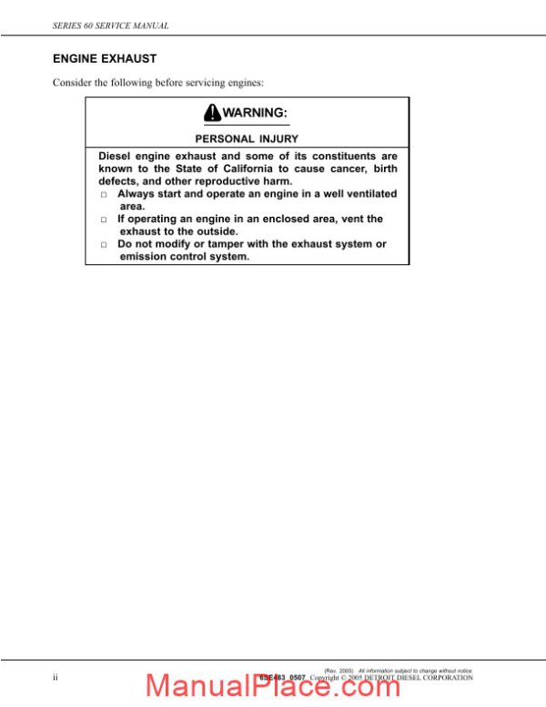 detroit series 60 6se483 service manual page 4