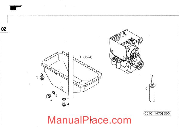 deutz 1011f engine parts diagram page 3