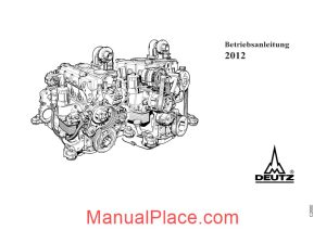 deutz engine betriebsanleitung 2012 page 1