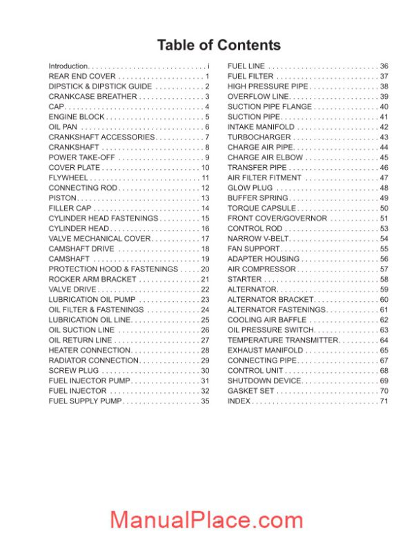 deutz engine sl4635 sl4835 sl5635 sl6635 skid loader parts manual page 3